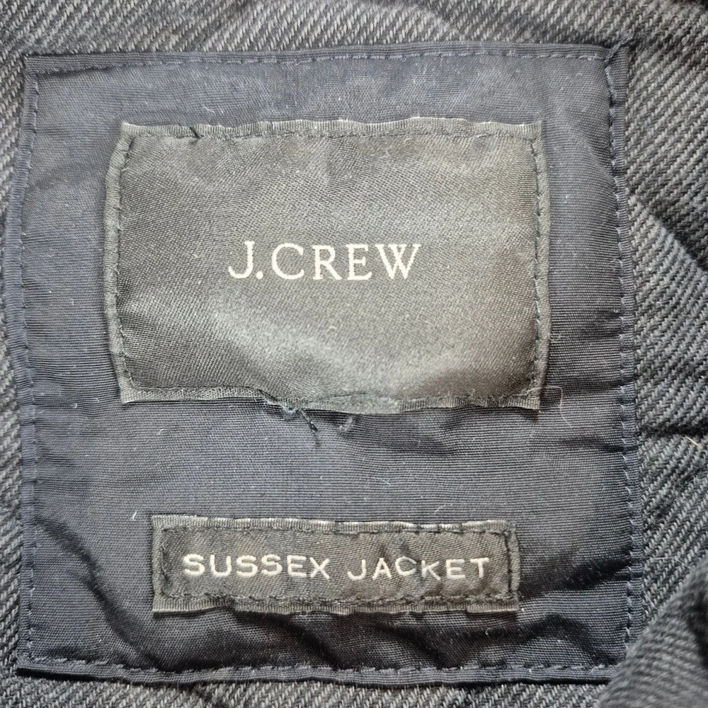 J.Crew Sussex Quilted Jacket Mens Small‎ Navy Blue Primaloft Insulated